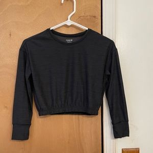 Old Navy Active Wear Long Sleeve Crop Top